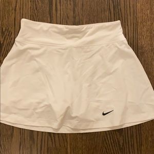 Nike White Tennis Skirt